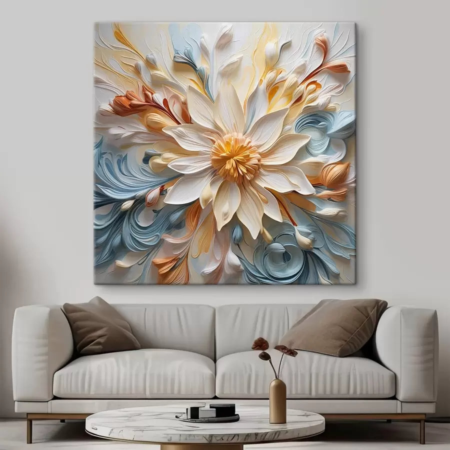 Papier peint photo Abstraction florale, imitation de modèles s42188