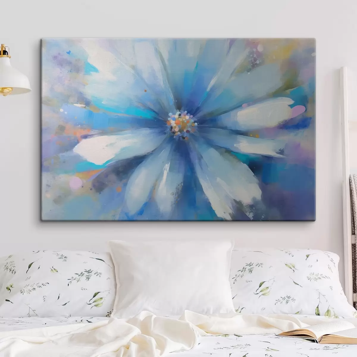  Peintures Fleur bleue s42344