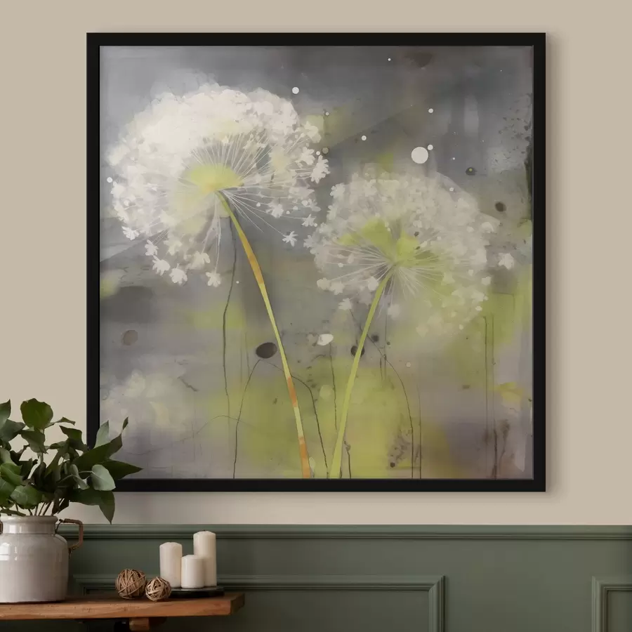Fotobehang Paardebloemen f42340