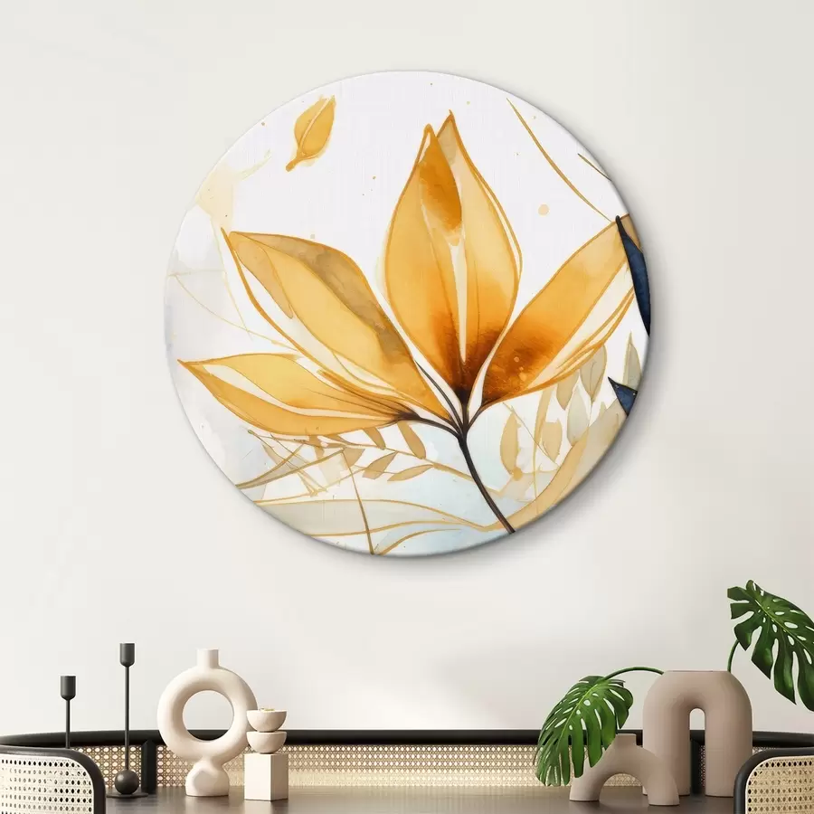  Schilderijen Bloem. imitatie aquarel r42391