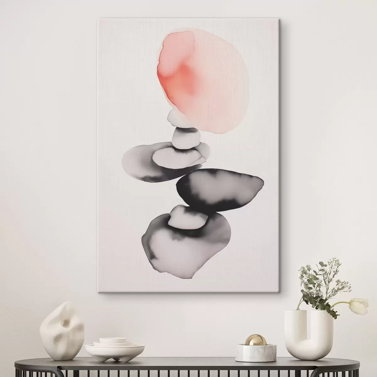  Peintures Abstraction de taches dans le style de l'aquarelle humide s42409