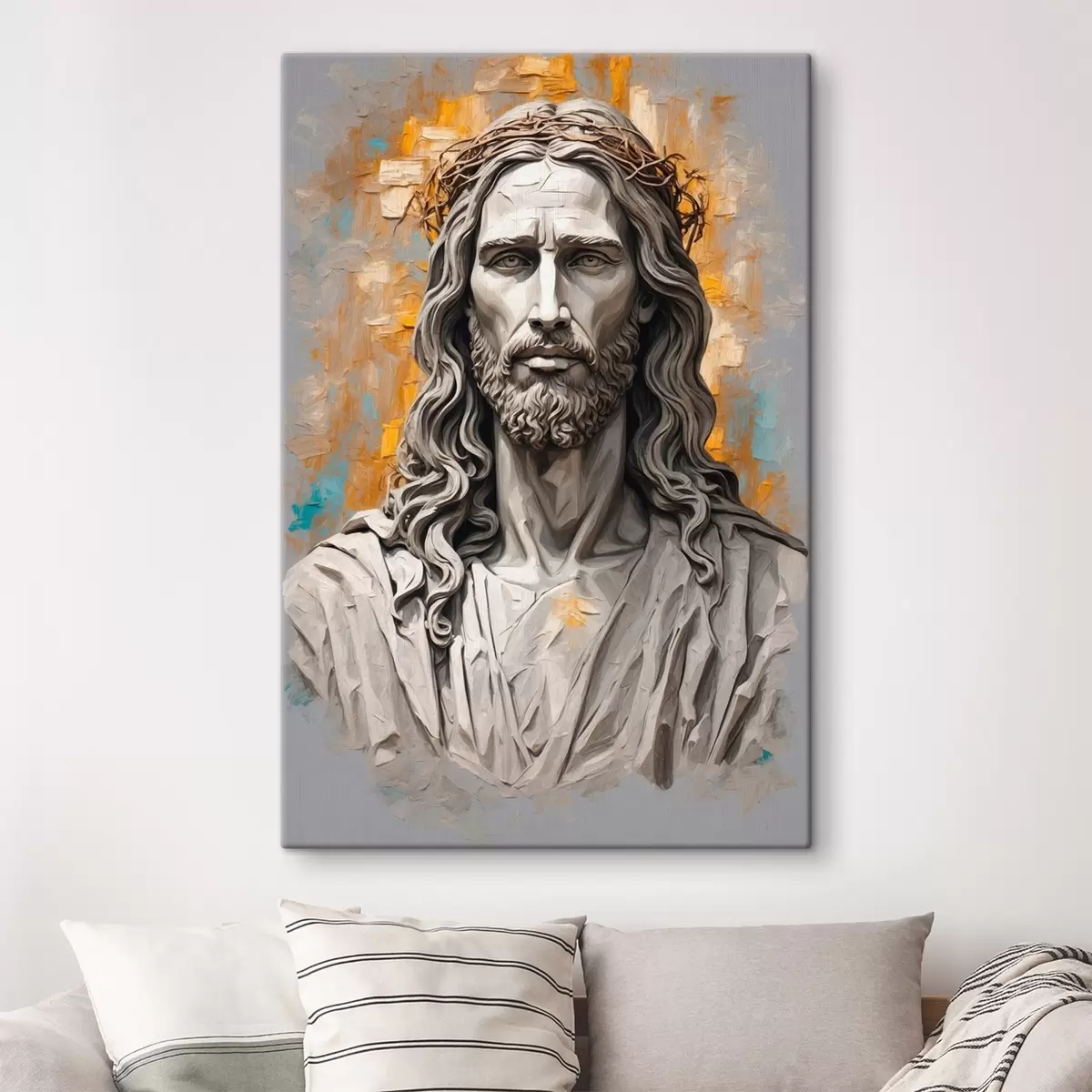  Peintures Statue de Jésus s42270