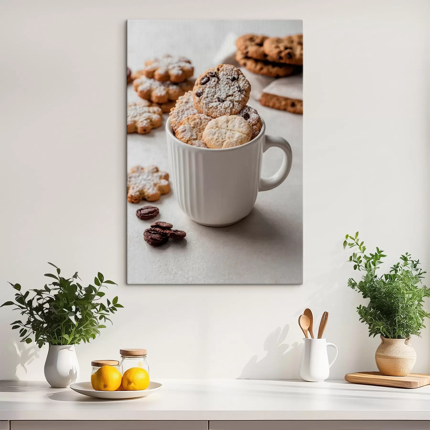  Schilderijen Mok met koekjes s42276