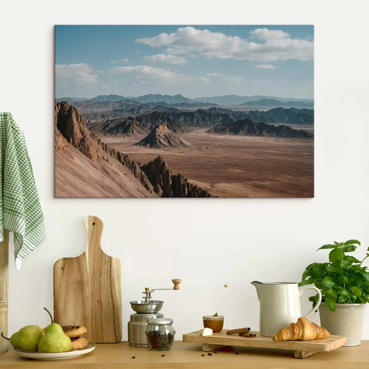  Schilderijen Uitzicht op woestijn s42279