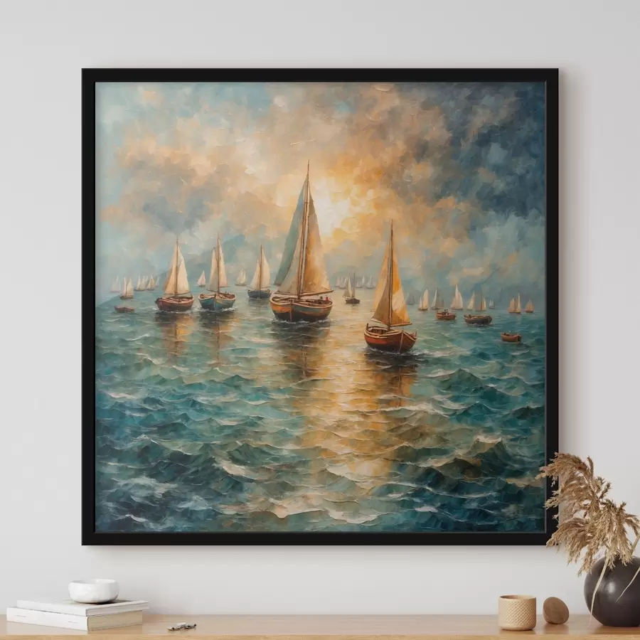 Papier peint photo Navires en mer f42264