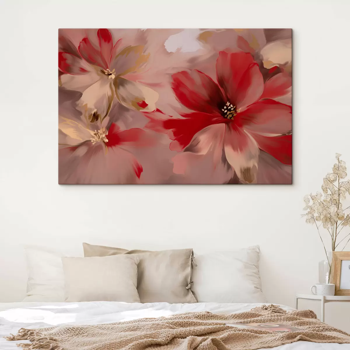  Peintures Fleurs abstraites s42460