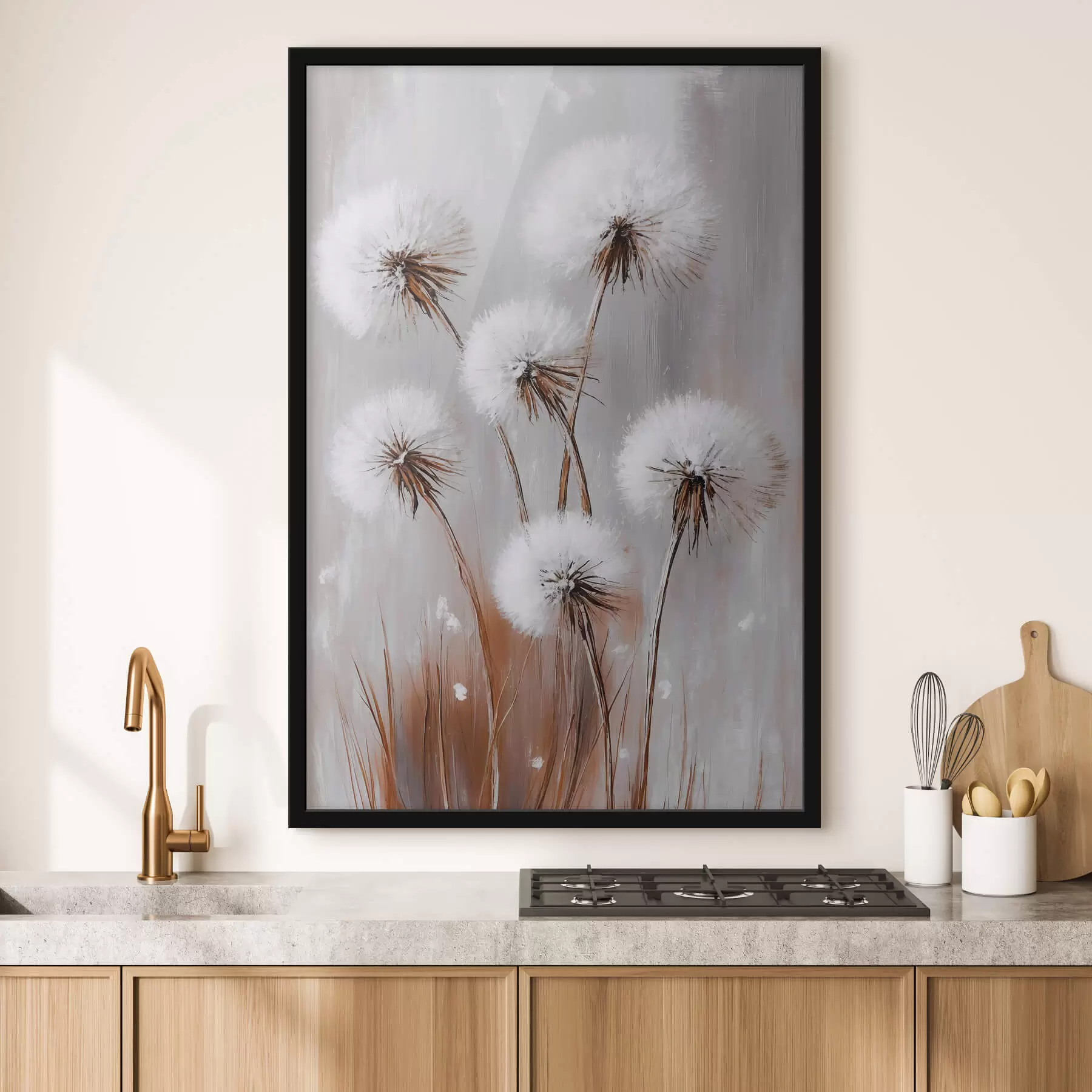 Fotobehang Paardebloemen f42461