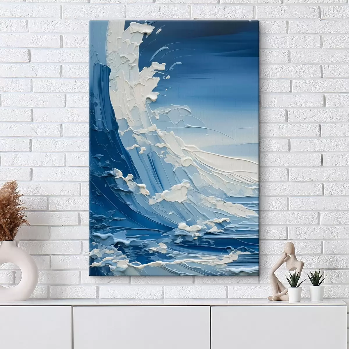  Peintures Peinture imitation vague de mer s42465