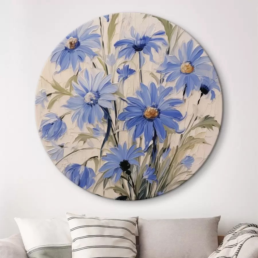  Schilderijen Wilde bloemen imitatieschilderij r42471