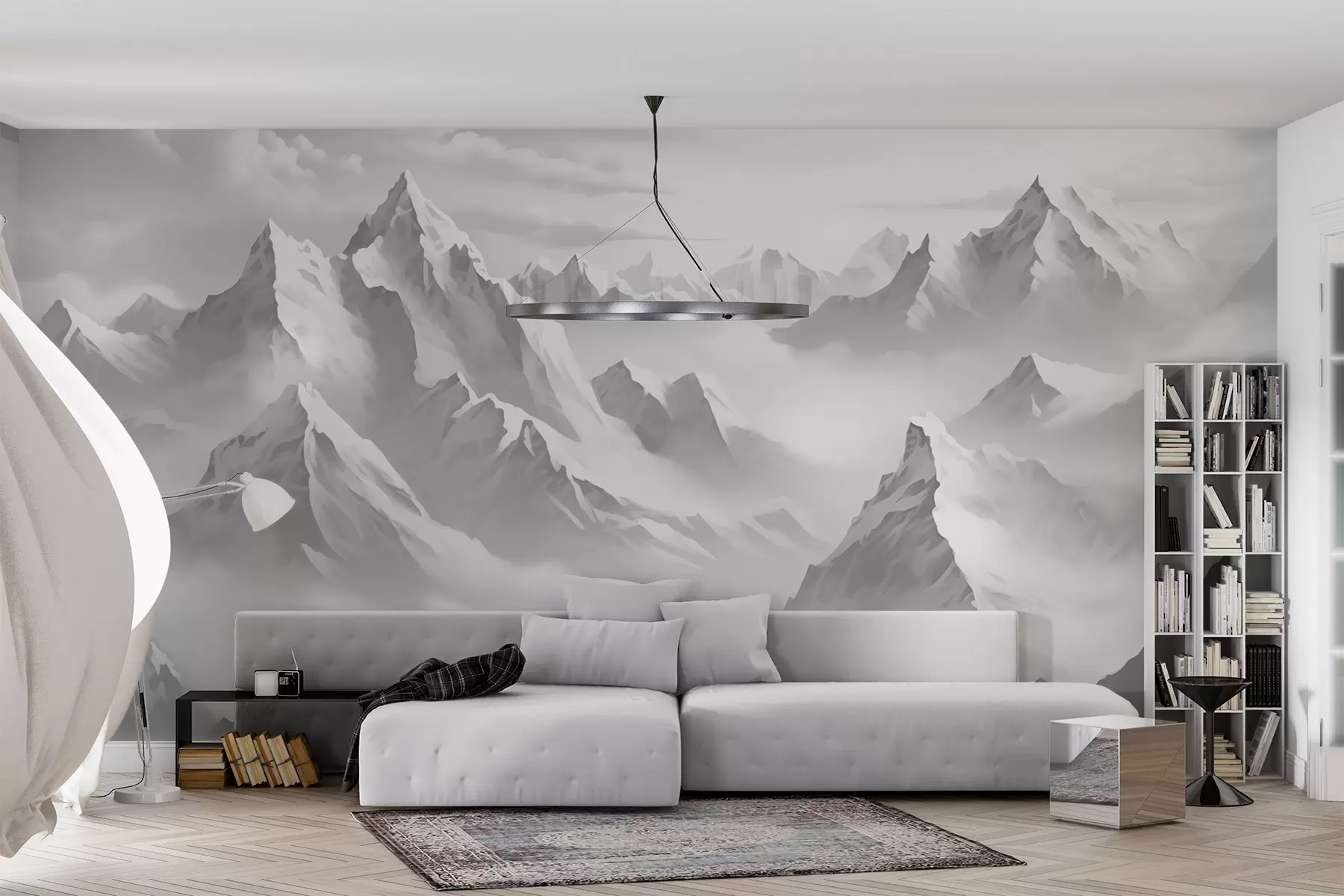 Papier peint photo Paysage de montagne w02862v2
