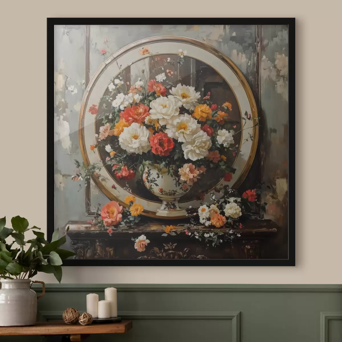 Affiche Bouquet sur la table f42508