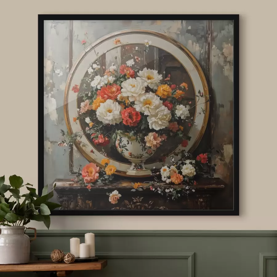 Papier peint photo Bouquet sur la table f42508