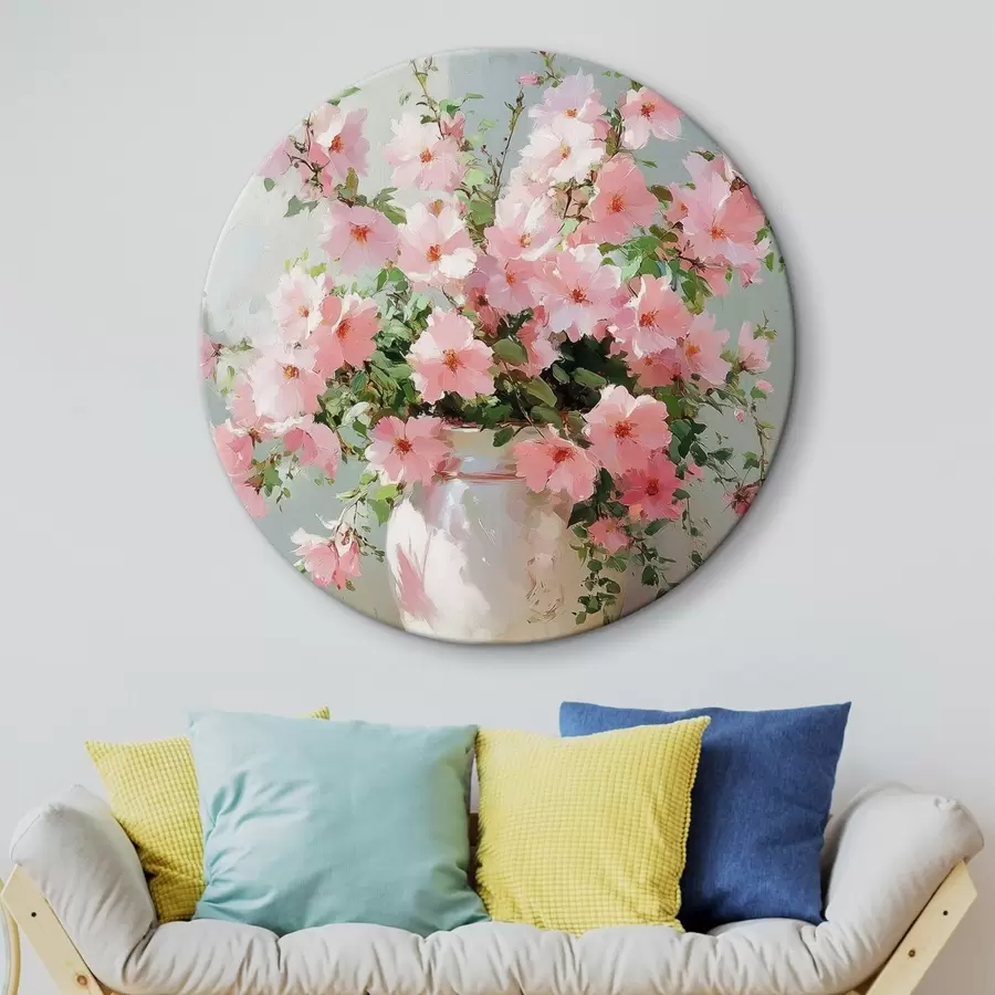 Fotobehang Boeket roze bloemen r42491