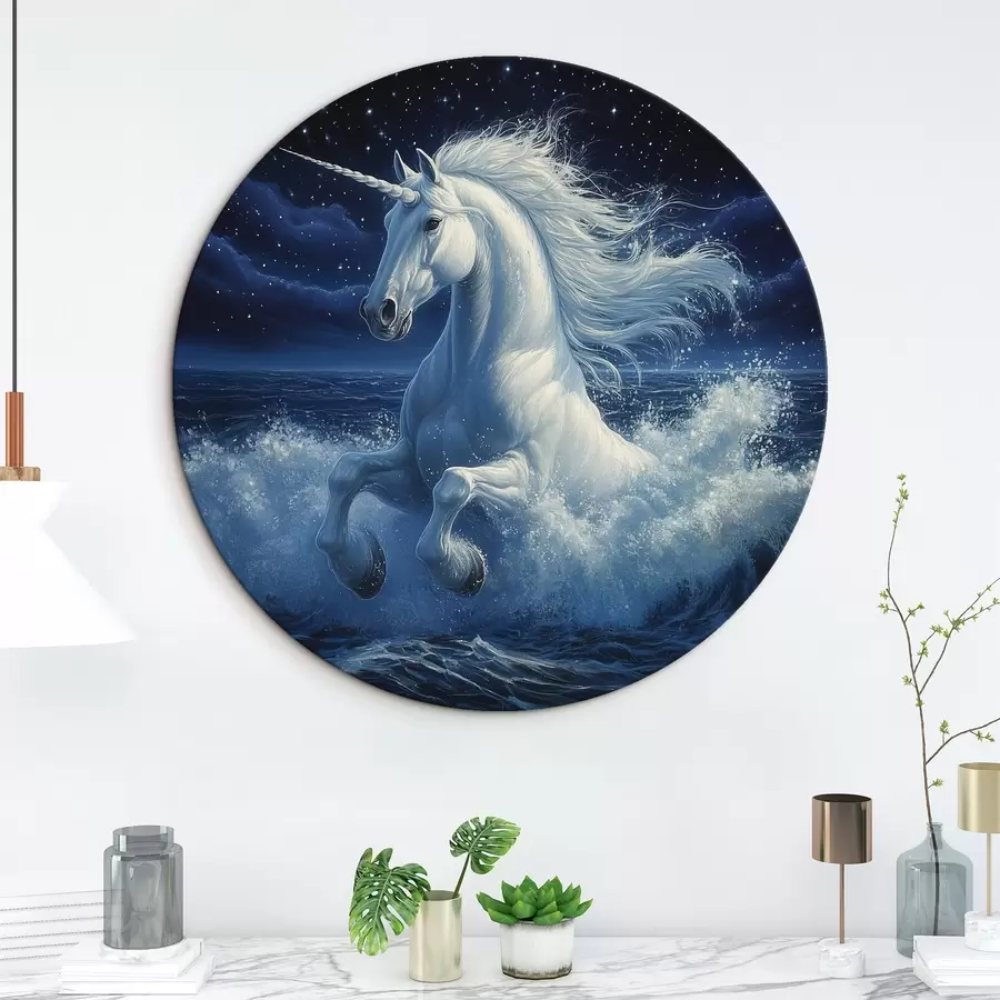  Peintures Licorne dans la mer r42505