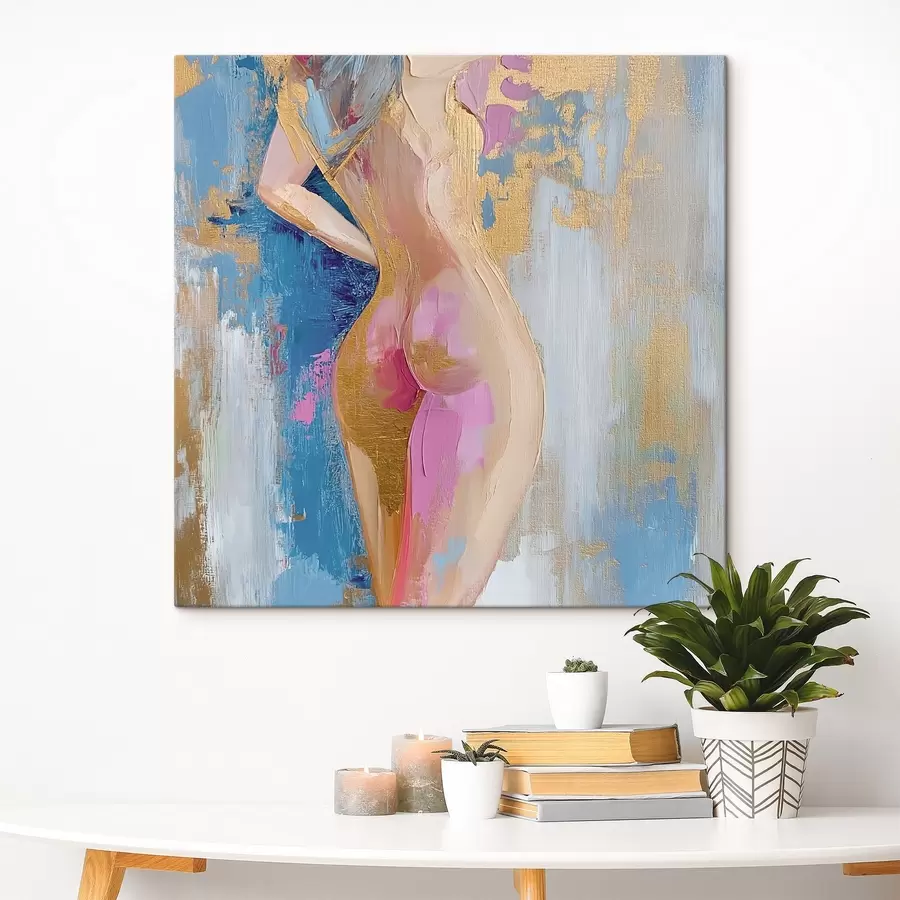  Peintures Dessin abstrait du corps d'une jeune fille s42611