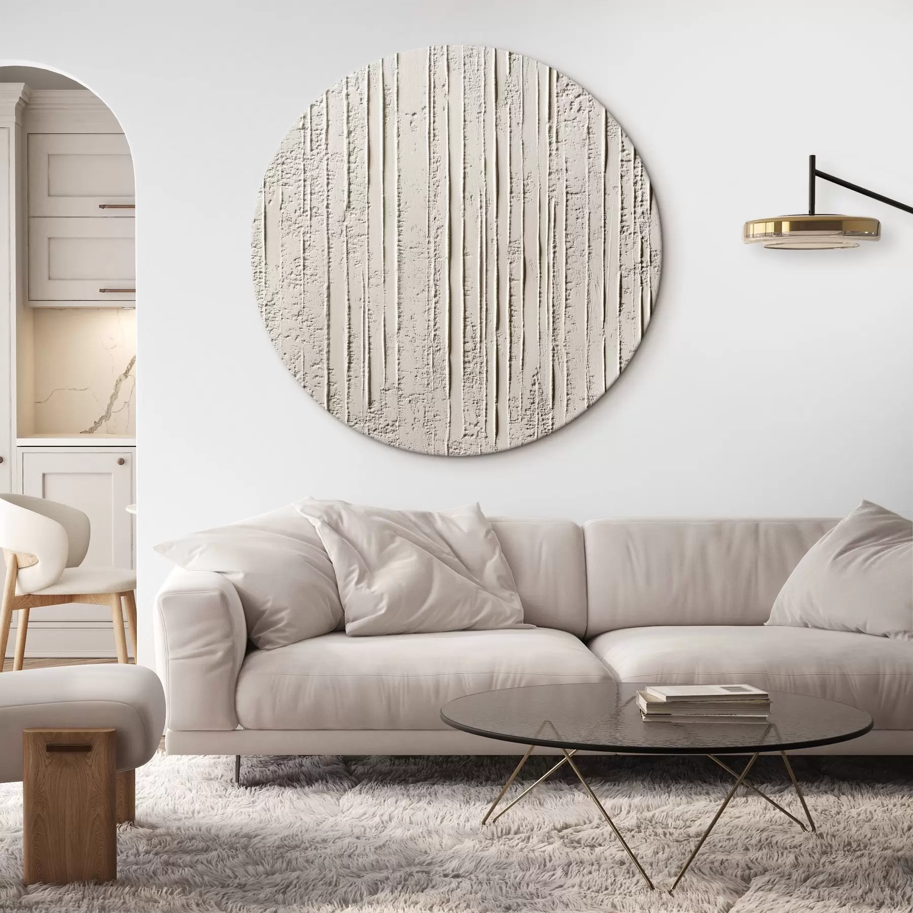  Peintures Abstraction monochrome texturée r42614