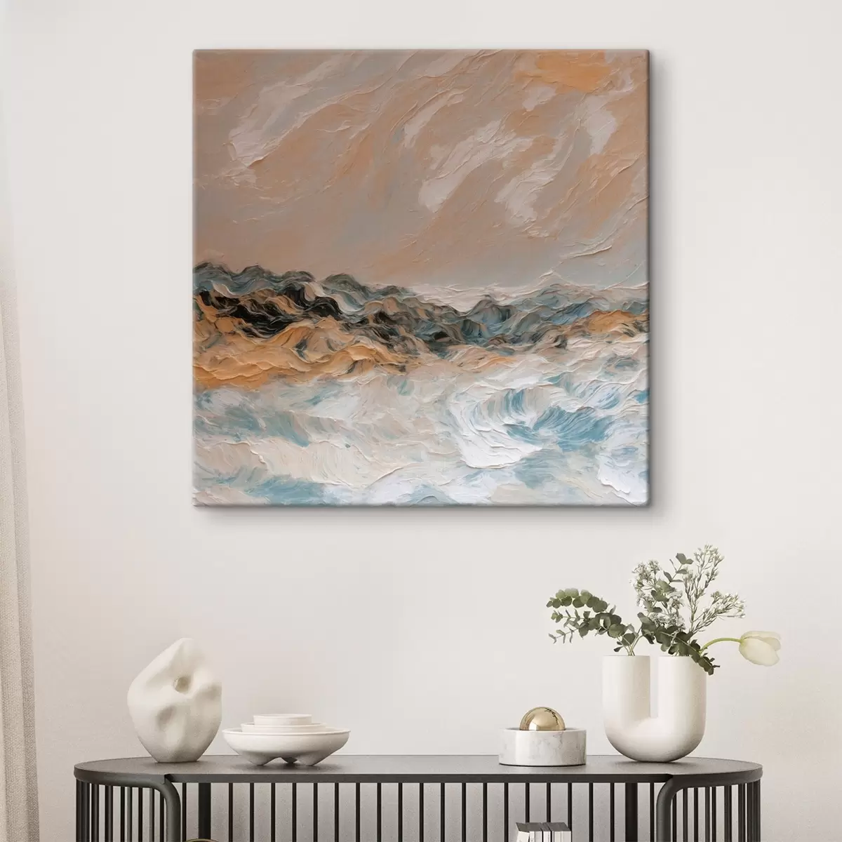  Peintures Mer abstraite dans le style de la peinture à l'huile s42529