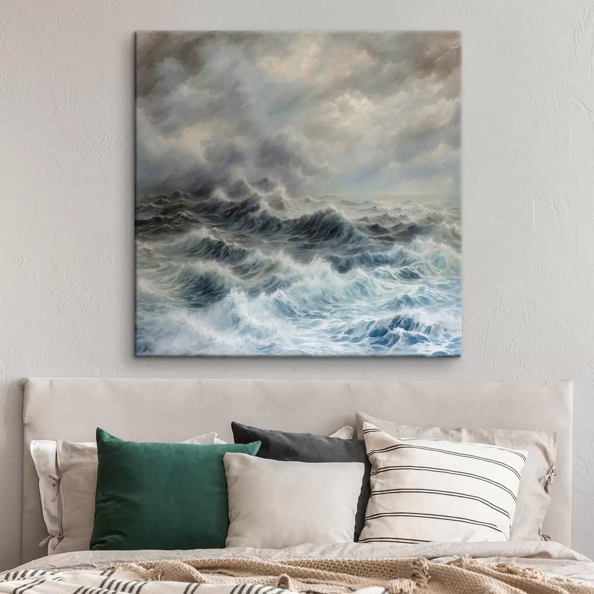  Peintures Tempête en mer s42530