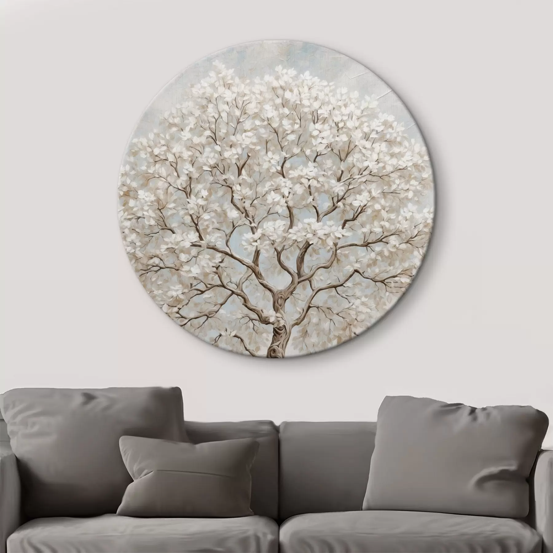 Papier peint photo Arbre en style cartnia à l'acrylique r42548