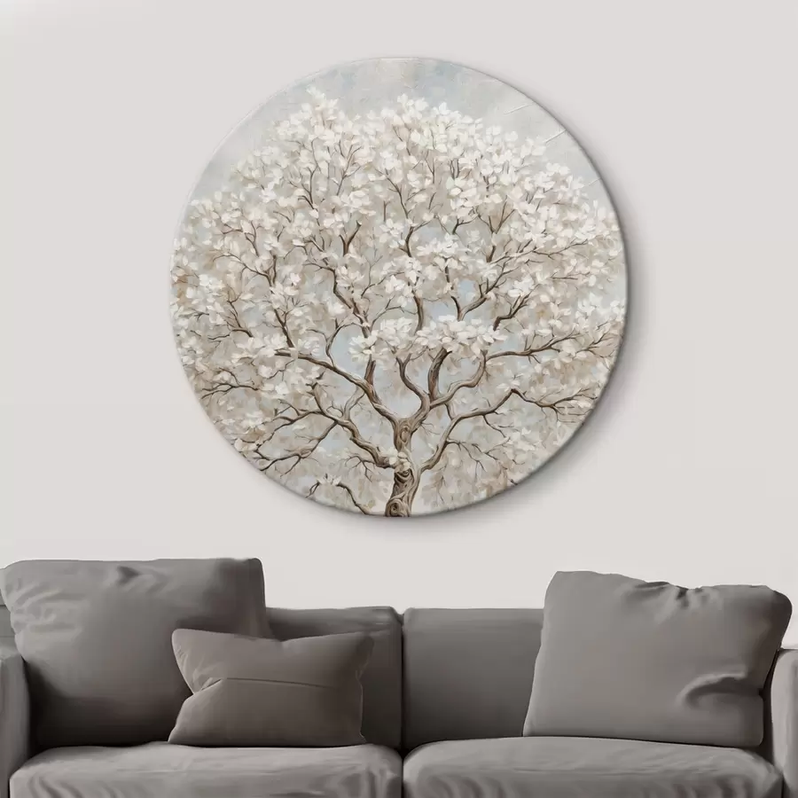  Schilderijen Boom in cartniaanse stijl met acrylverf r42548