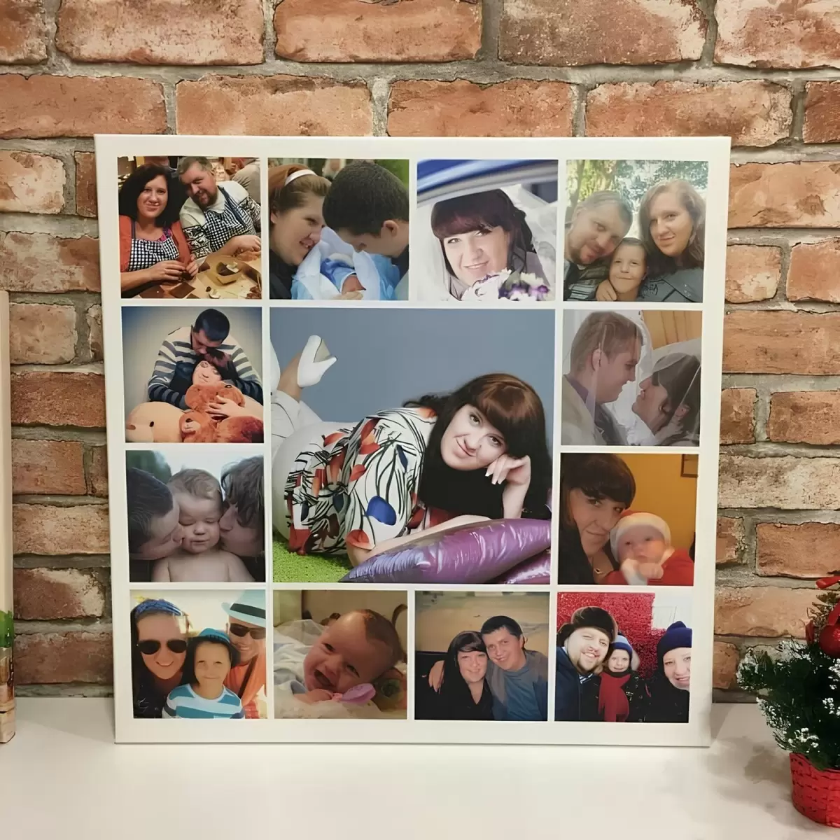  Peintures Collage de photos sous forme de tableau sur le mur s42671