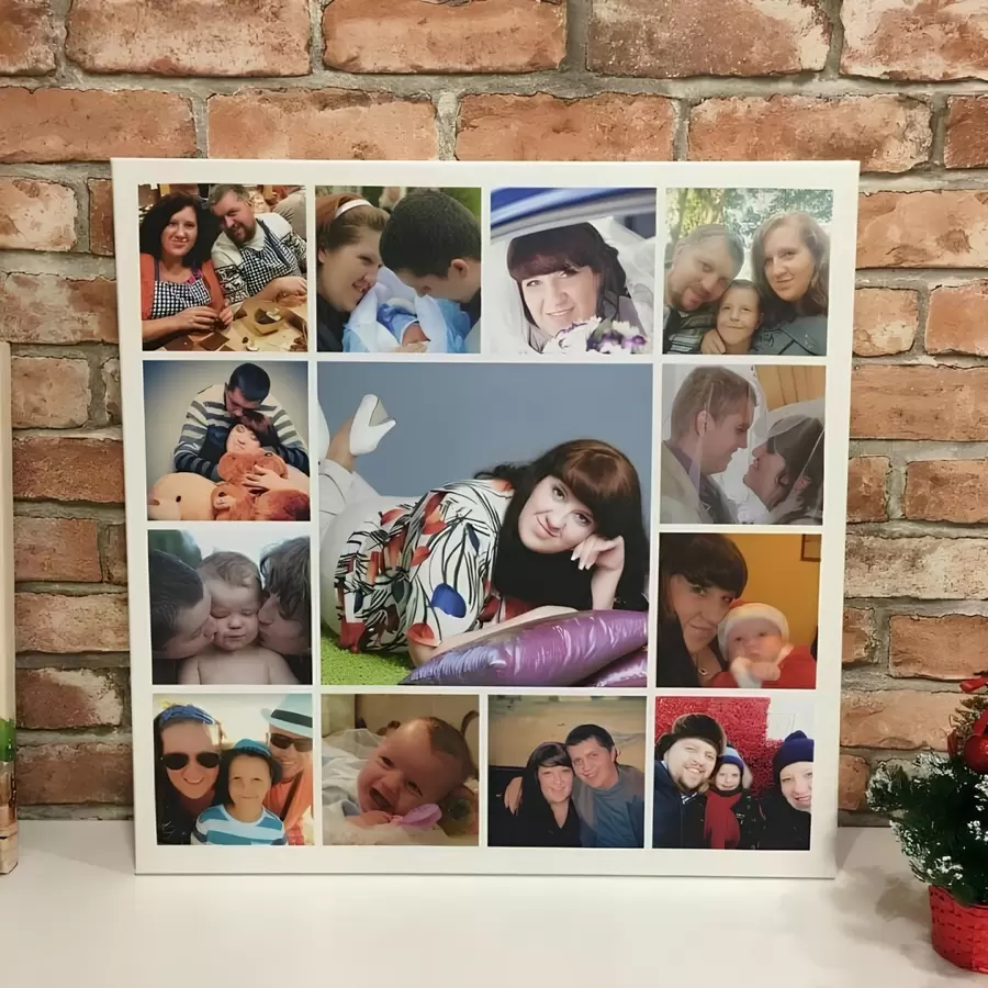  Peintures Collage de photos sous forme de tableau sur le mur s42671