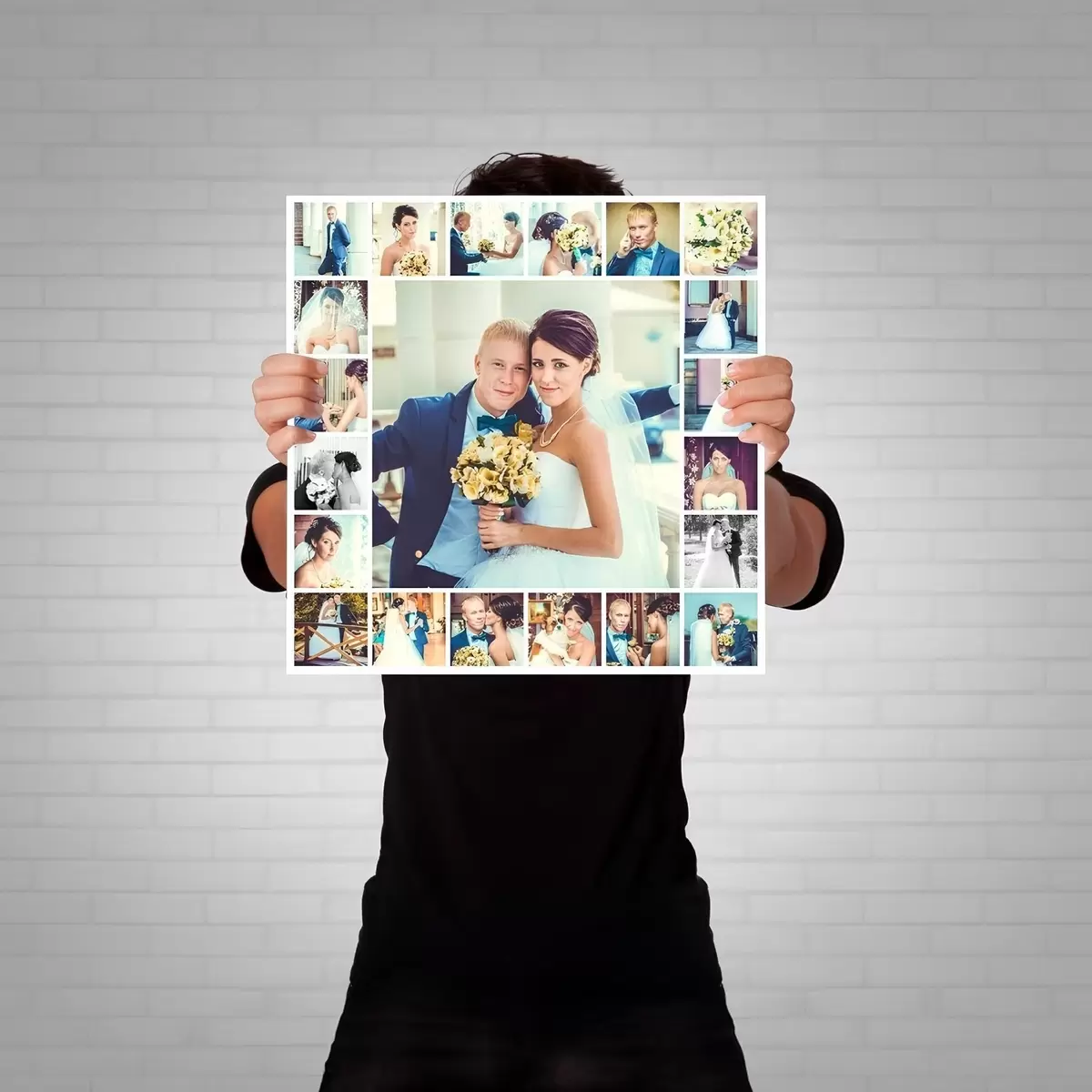  Peintures Acheter un collage de photos sur toile pour un cadeau s42674