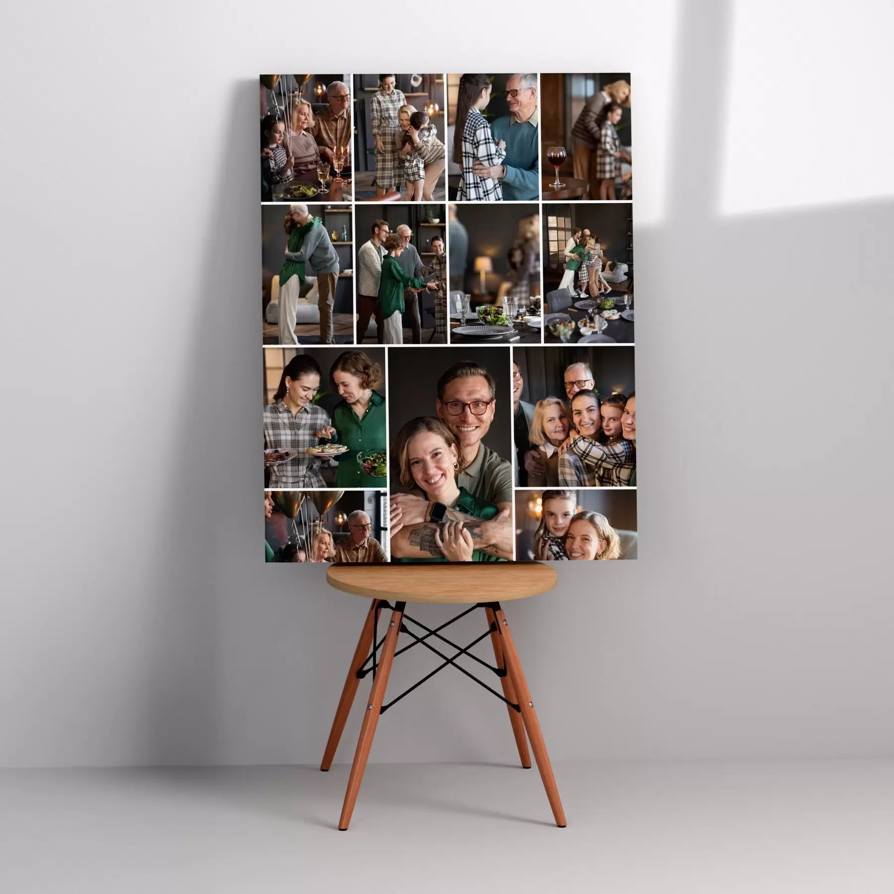  Peintures Impression de collage photo sur toile avec livraison s42684