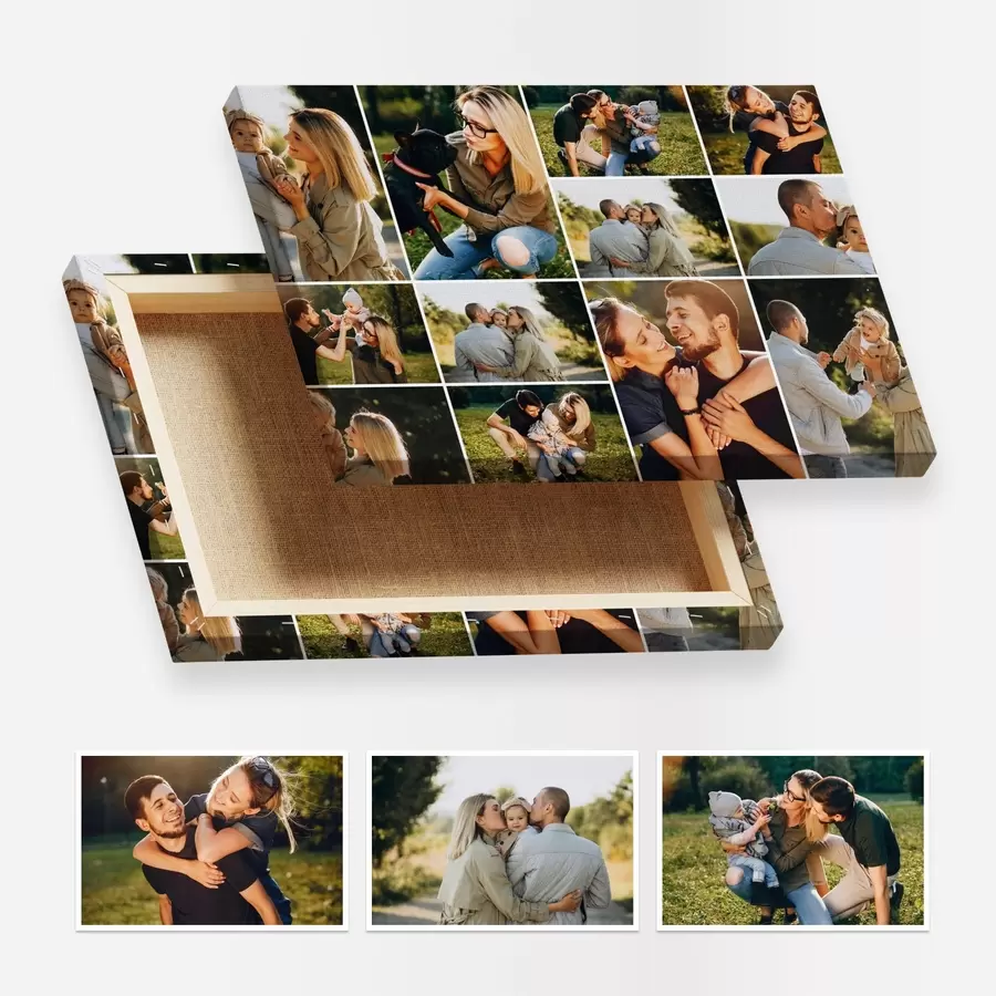  Schilderijen Fotocollage op canvas kopen s42693