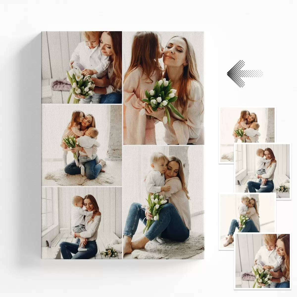  Peintures Réalisez un collage de photos sur toile à partir de votre photo s42695