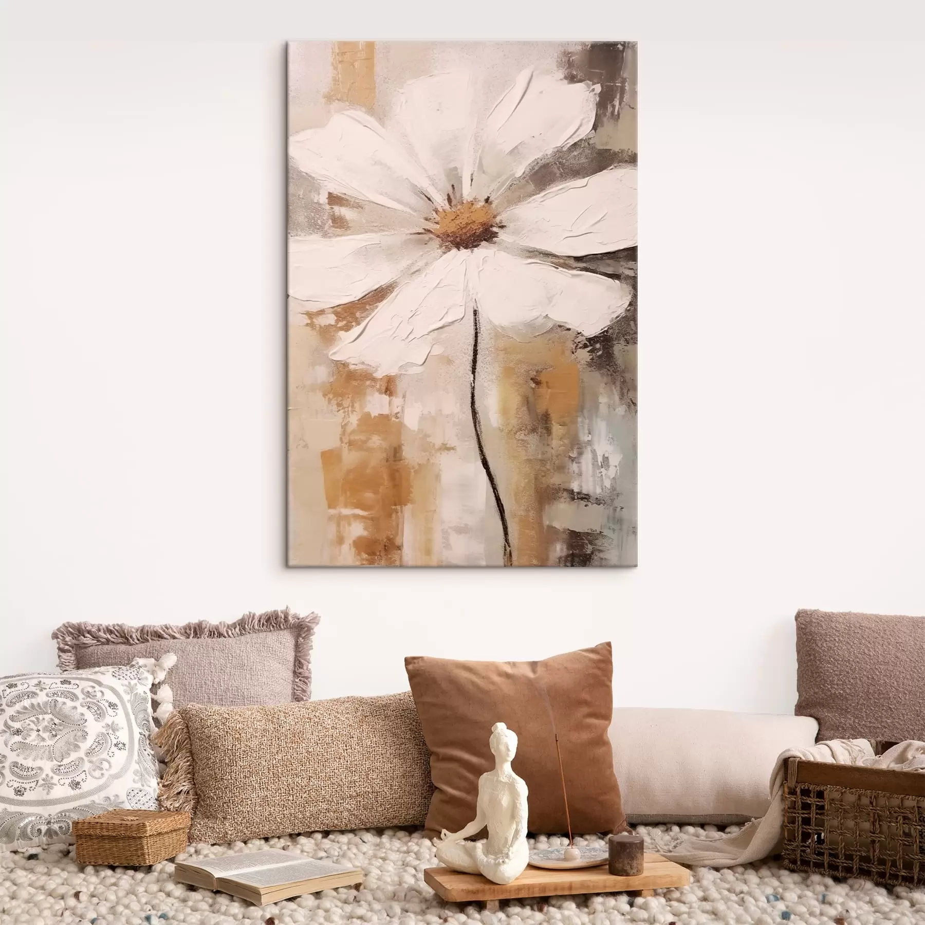  Peintures Tendance grandes fleurs s42642