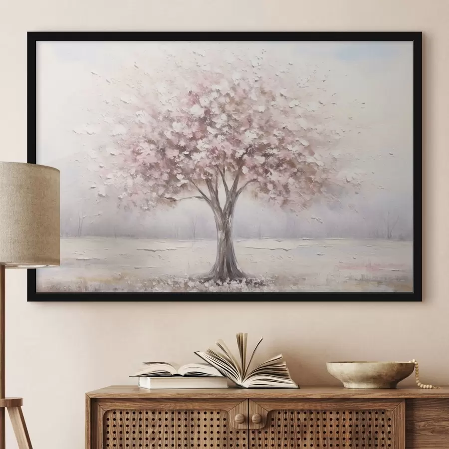 Papier peint photo Bois rose f42629