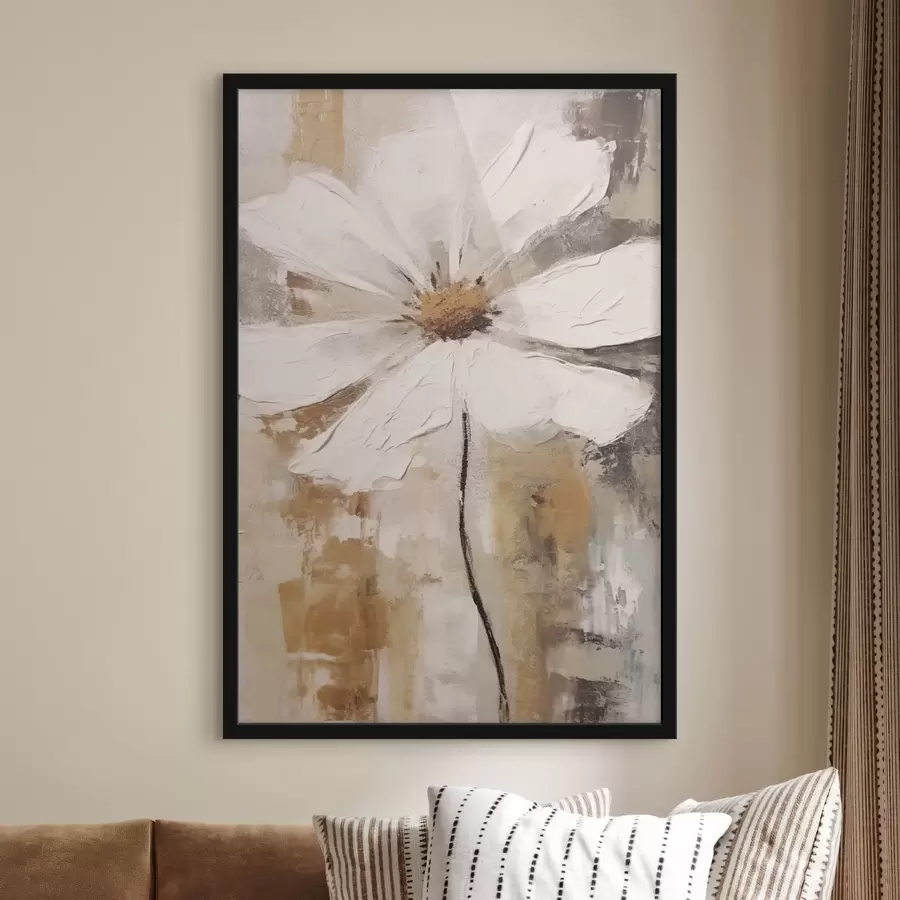 Fotobehang Grote bloemen trend f42642