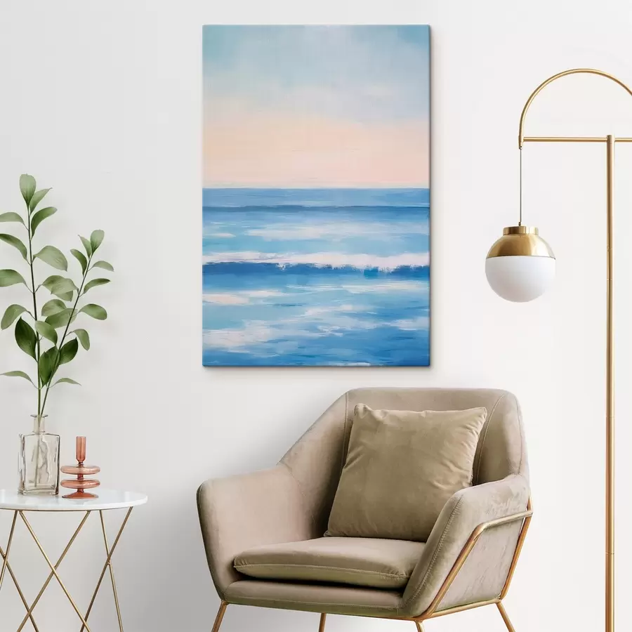  Peintures Paysage marin minimaliste s42649