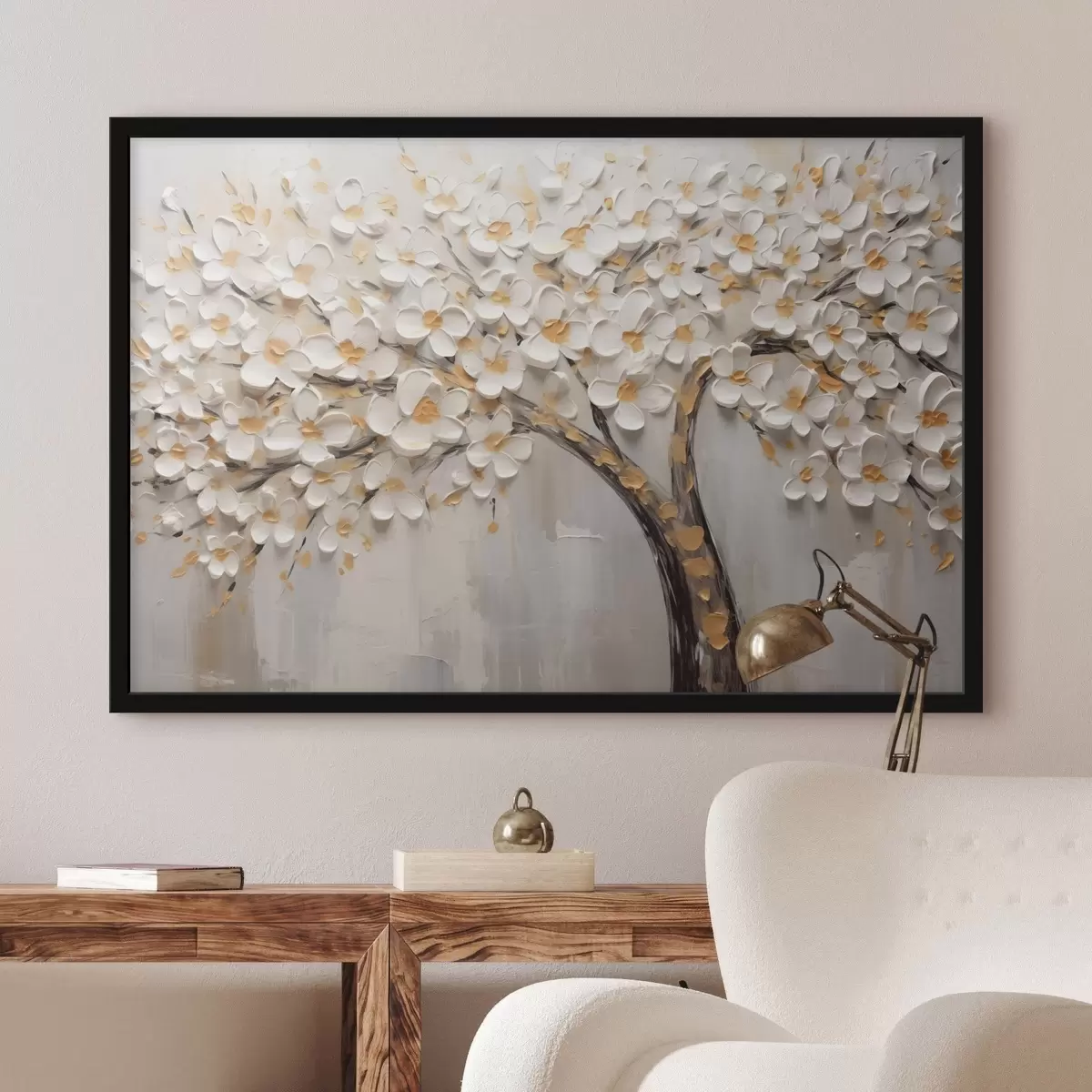 Affiche Image volumétrique d'un arbre à fleurs f42658