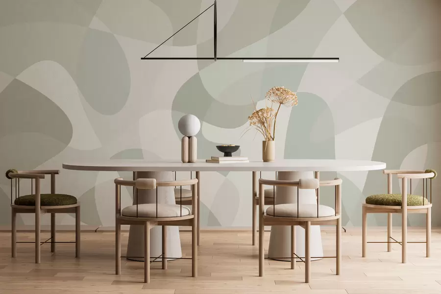 Fotobehang Trend abstracte geometrie w02932v5