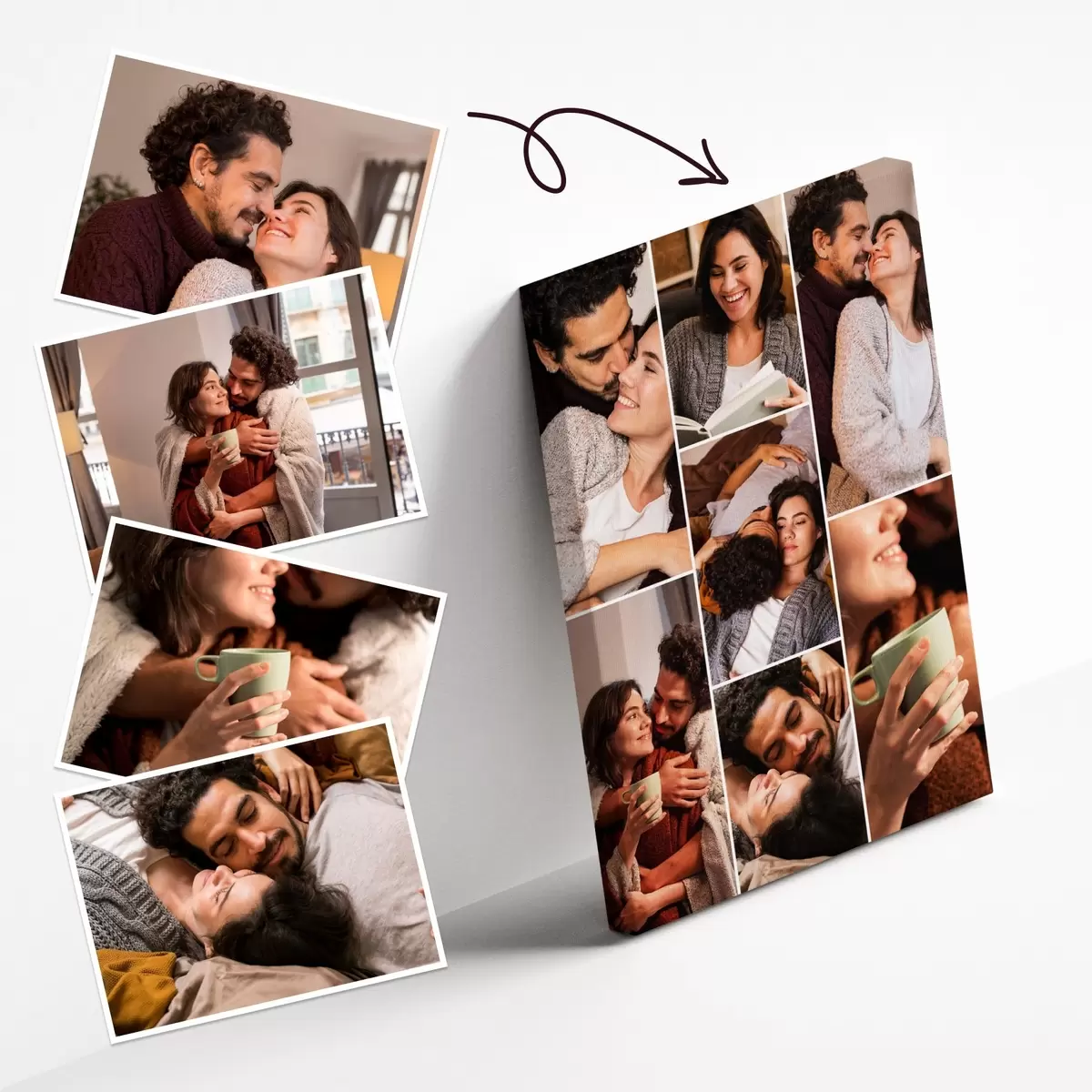  Schilderijen Gekoesterde momenten van liefde en gelach s42734