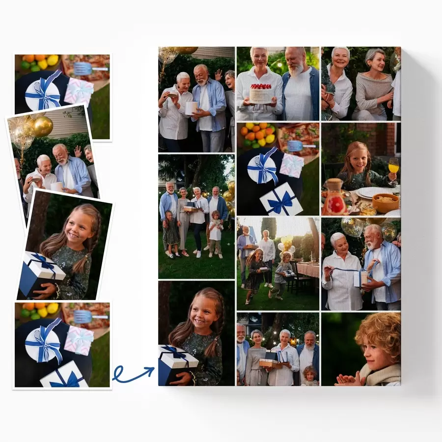  Schilderijen Vreugdevolle momenten met familie en vrienden s42738