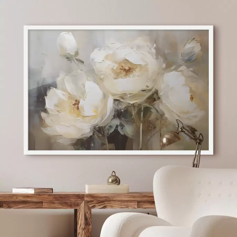 Fotobehang Pioenrozen in een droom f42752