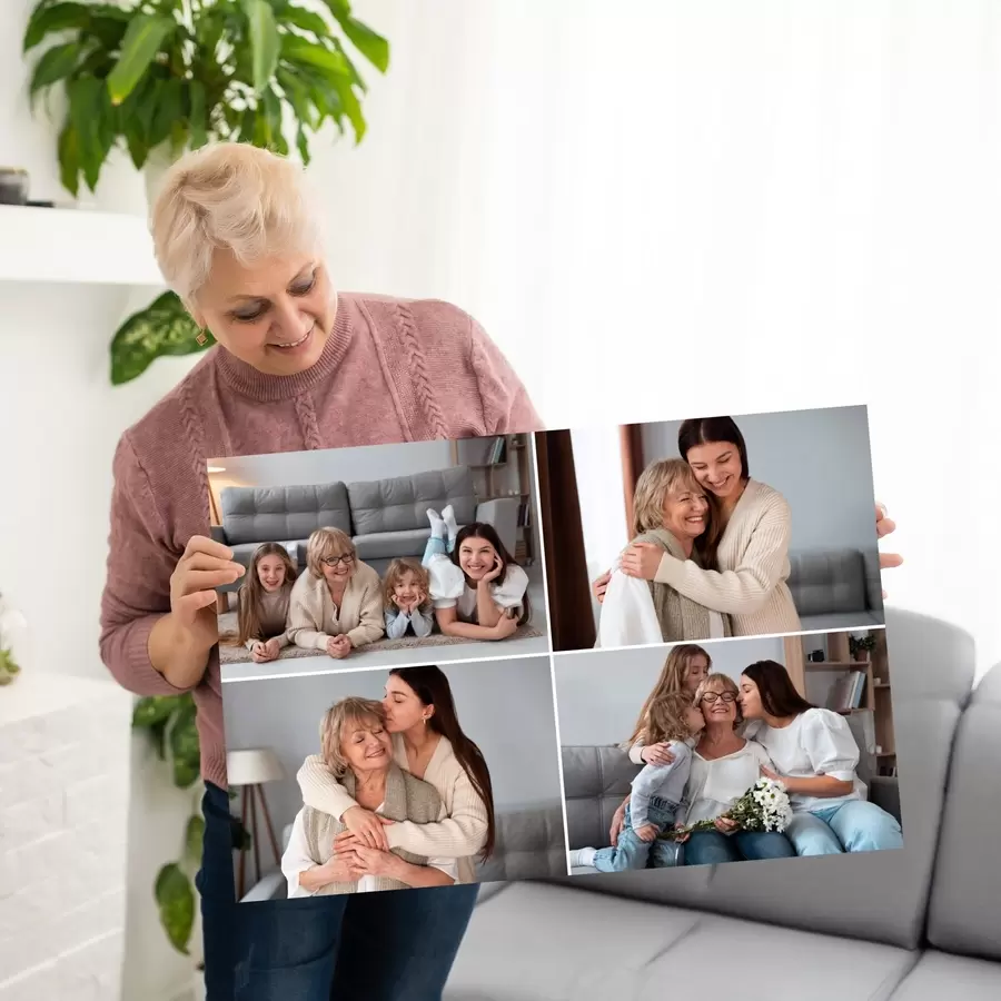  Schilderijen Gekoesterde momenten met dierbaren s42805