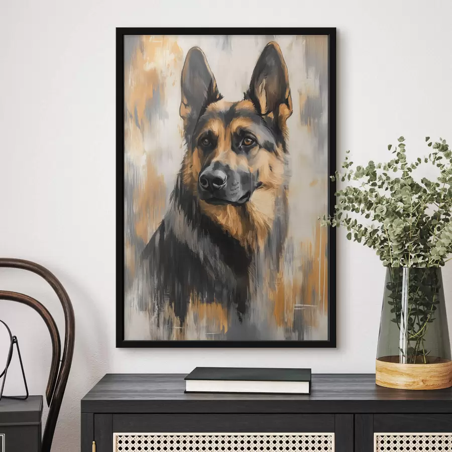 Fotobehang Duitse herdershond f42701