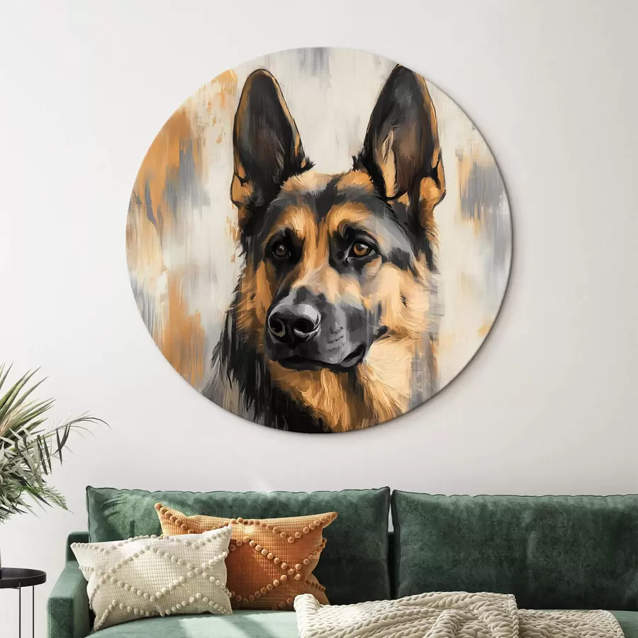  Schilderijen Duitse herdershond r42701