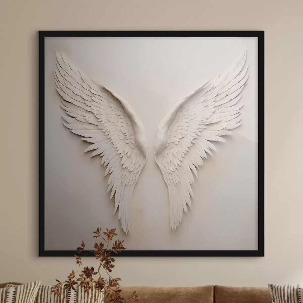 Poster Witte vleugels f42816