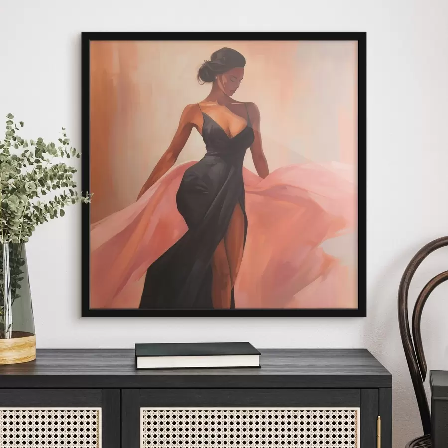 Fotobehang Meisje in een jurk f42821