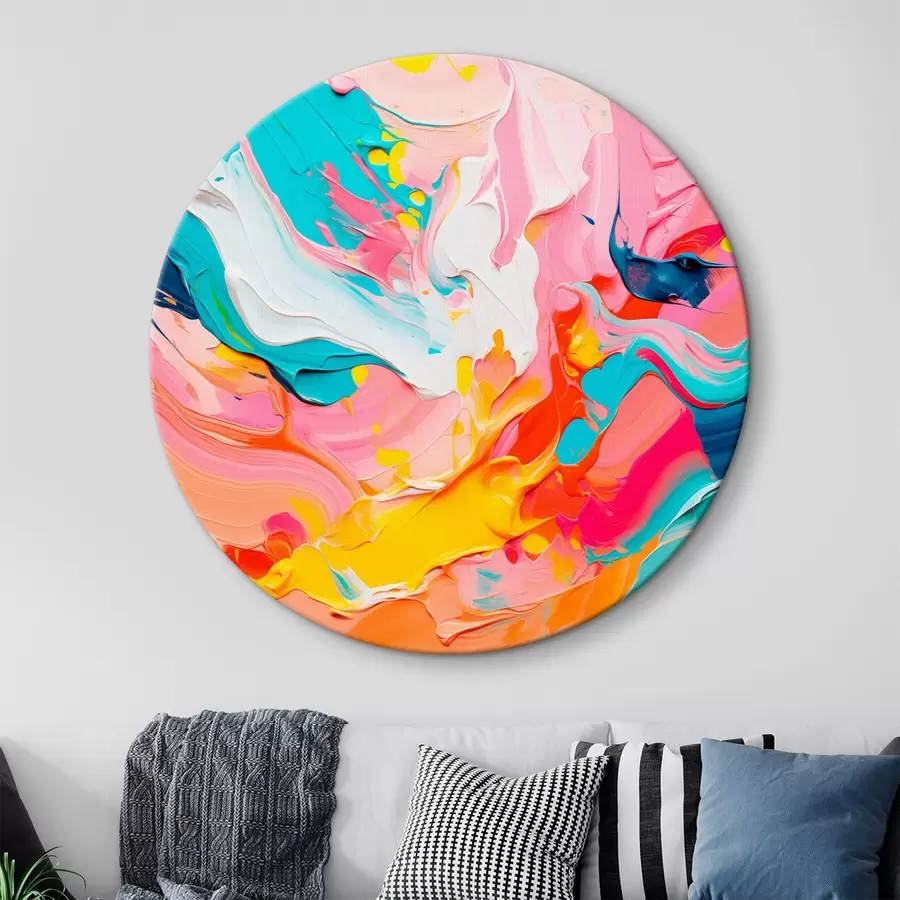  Schilderijen Heldere abstracte compositie r42810