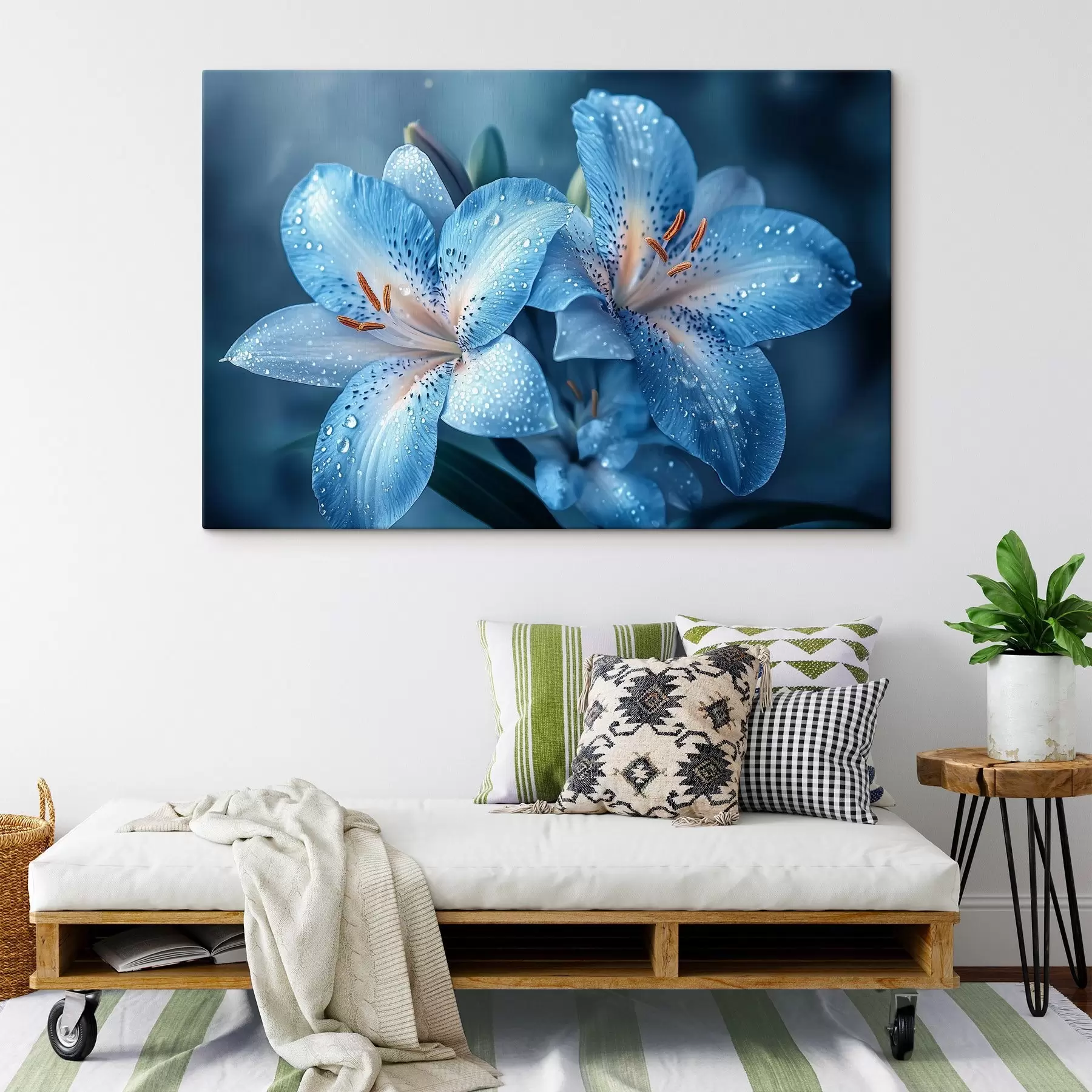 Papier peint photo Lys bleus s42848