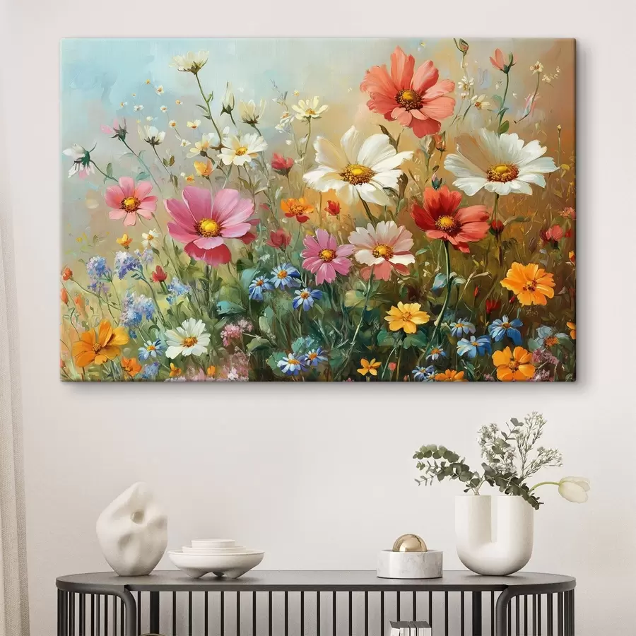  Peintures Fleurs sauvages lumineuses s42852