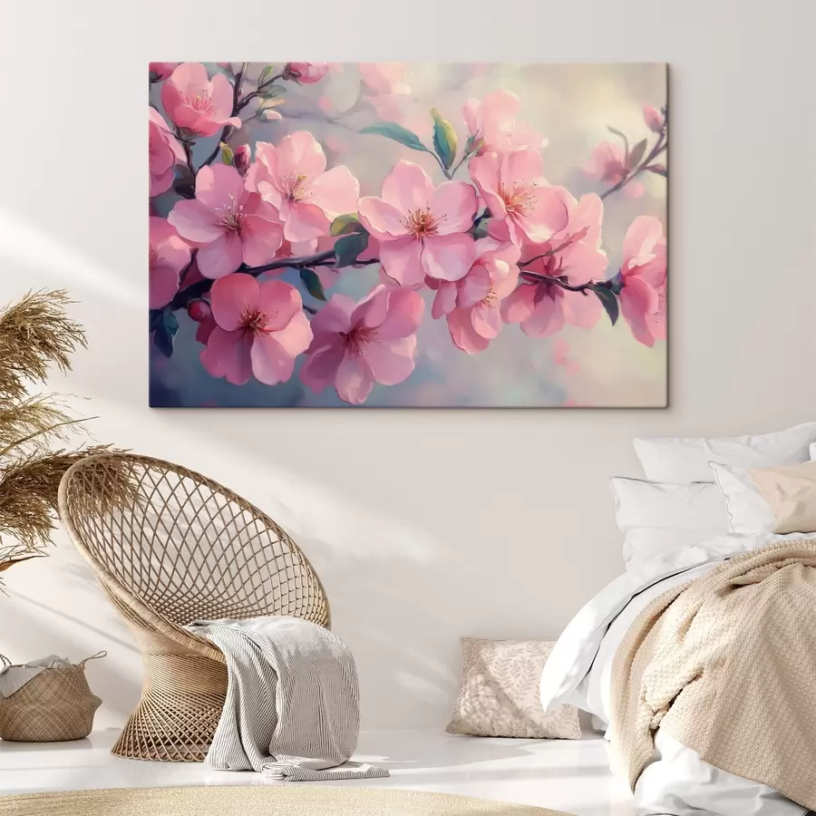  Peintures Branche fleurie s42854