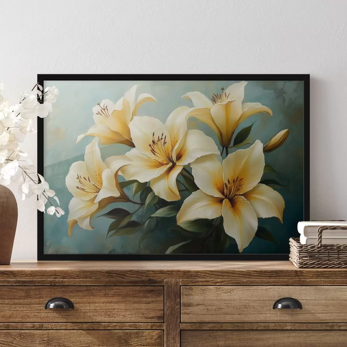 Poster Grote lelies f42847