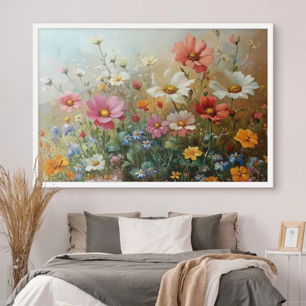 Poster Heldere wilde bloemen f42852